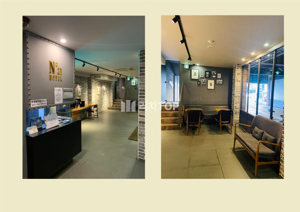 부산 수영구 민락동 < 급매 > 부산 광안리 바다 도보1분 호텔매매 / 건물 전체 리모델링 완료, 부산 핫플레이스 / 객실수 28개 매매 매물번호 12776 사진 4
