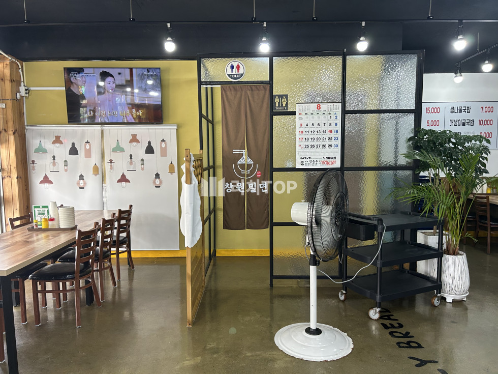 경남 창원시 성산구 신월동 신월고 인근 도로변 단체 수요 있는 식당 월세 매물번호 12991 사진 1