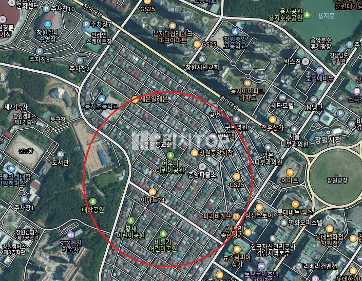 경남 창원시 성산구 중앙동 중앙동 주택단지내 교육시설건물 통매매 매매 매물번호 13583 사진 1