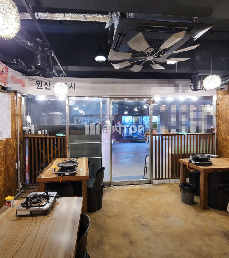 경남 창원시 성산구 중앙동 ✔️ 중앙동 단골많은 고깃집 양도양수 지하 창고 이용가능 월세 매물번호 14087 사진 2
