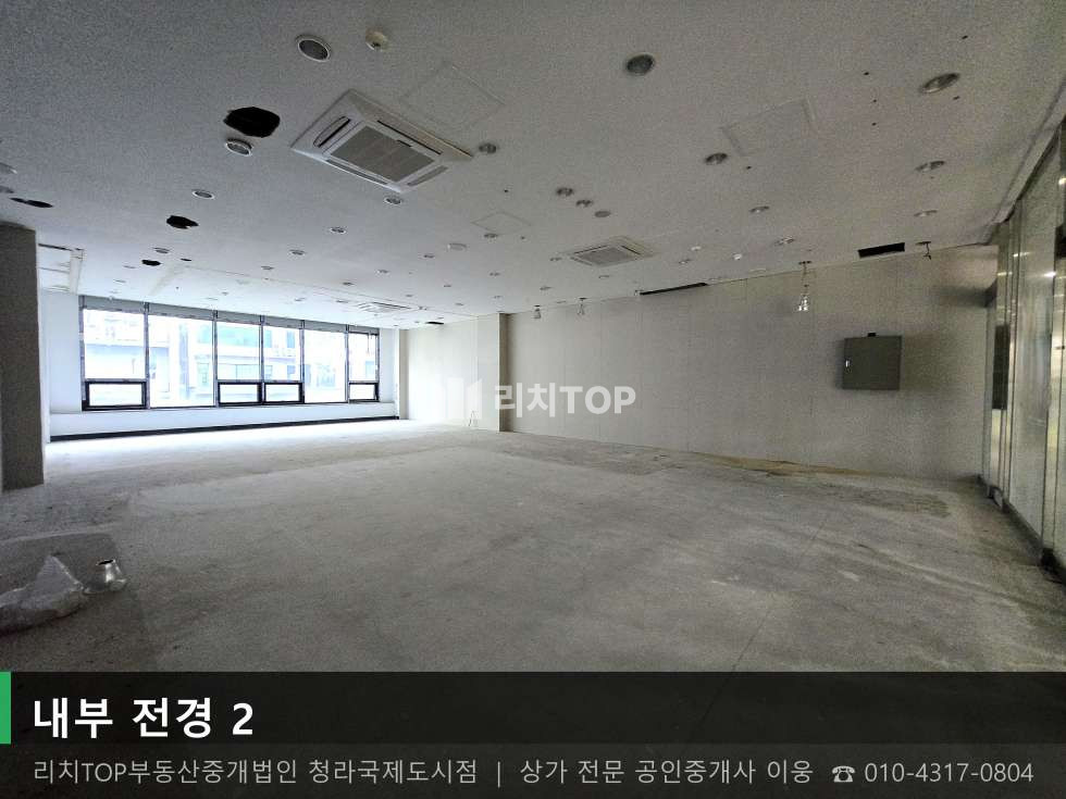 인천 서해구 청라동 161-3 (주차타워동) [청라타워돔] 3층 실31평 | 무권리 남향 | 안정적 상권 월세 매물번호 10569 사진 3