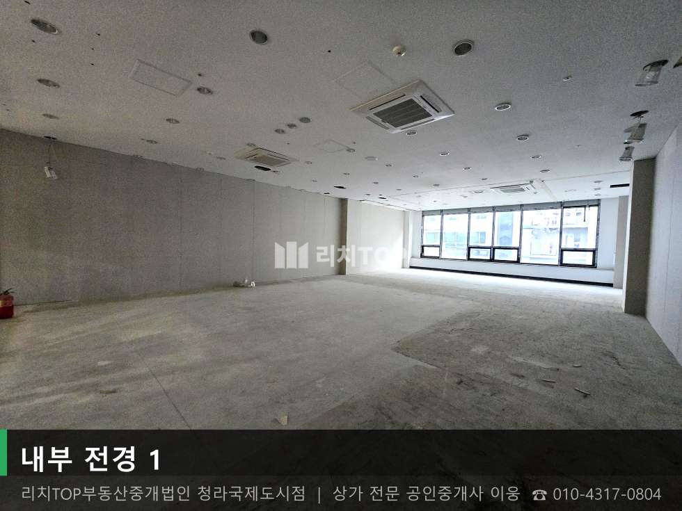 인천 서해구 청라동 161-3 (주차타워동) [청라타워돔] 3층 실31평 | 무권리 남향 | 안정적 상권 월세 매물번호 10569 사진 4