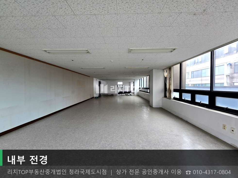 인천 서해구 심곡동 246-4 (진수빌딩) 1동 [심곡동 40평] 6층 | 무권리 | 서해구청역 3분 | 전문직 최적 월세 매물번호 10797 사진 4
