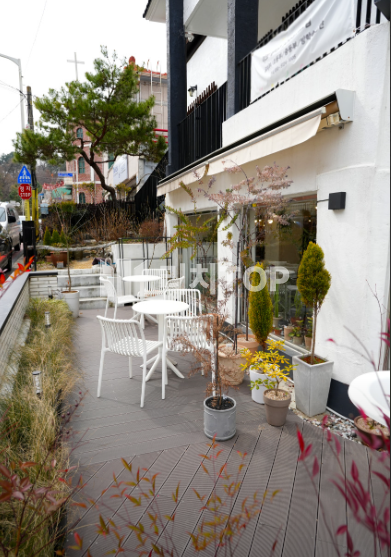 경남 창원시 성산구 상남동 \u2714 상남동 이쁜 카페 양도양수 / 식물 카페로 권리금 문의/지하이나 1층처럼 접근 가능 월세 매물번호 11952 사진 5